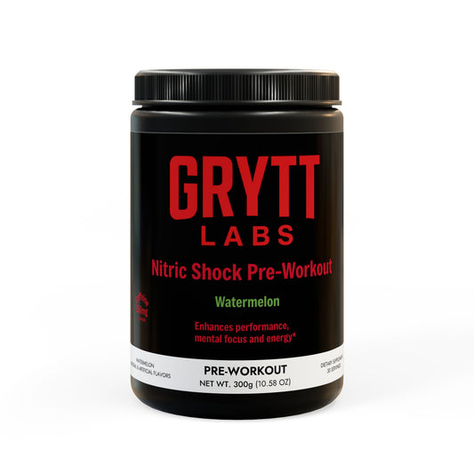Nitric Shock Pre-Workout Powder, (Watermelon)