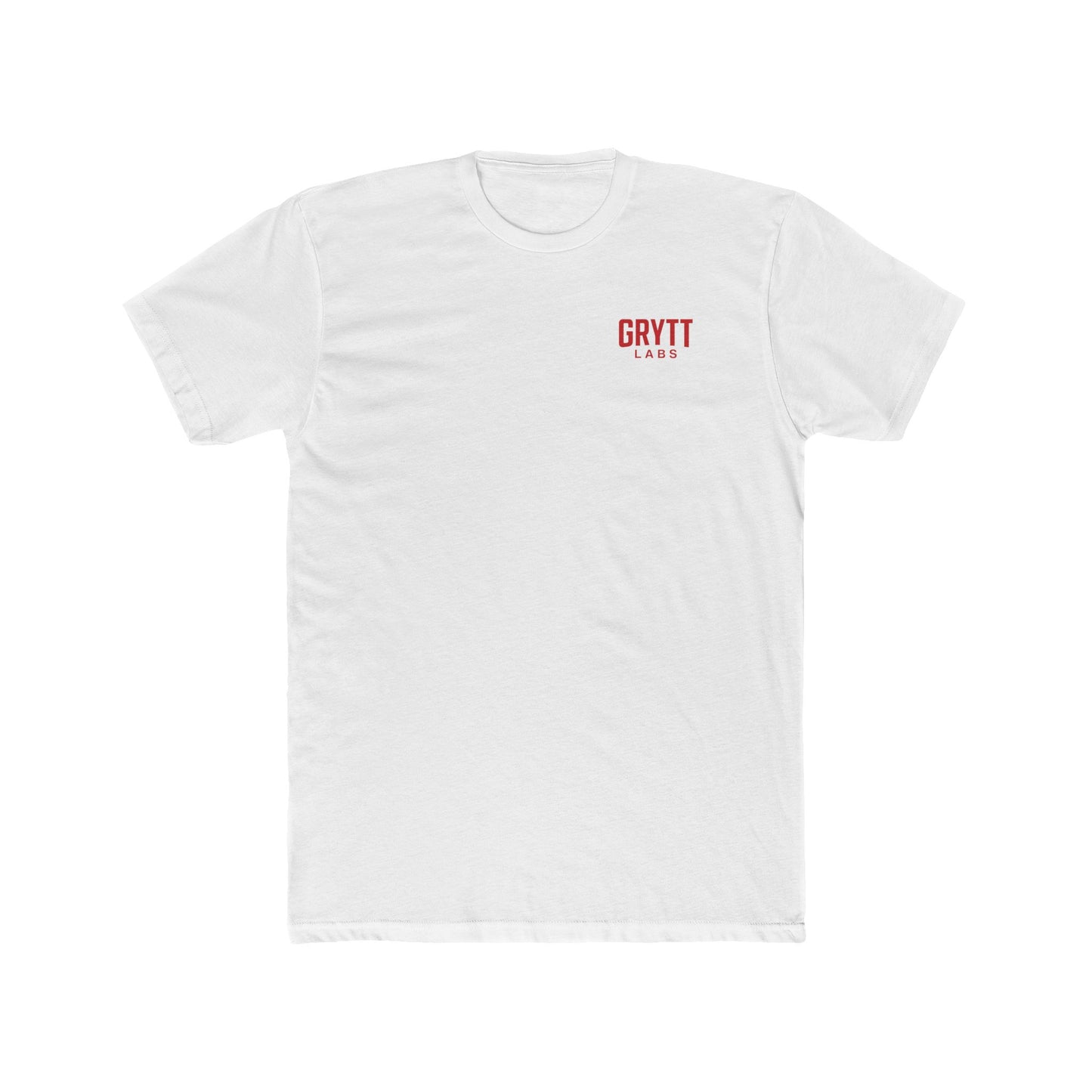 Grytt Labs Unisex Cotton Crew Tee - LIFTWEAR REAPER WRAPPED (White T)